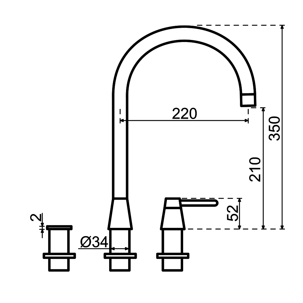 Dekorado 351311  kokendwaterkraan afbeelding 5