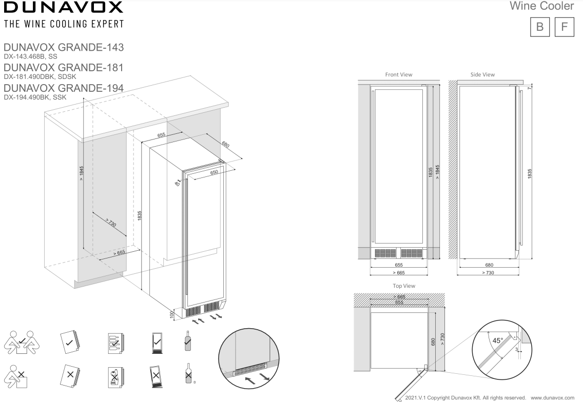 DX 194 490CK Dunavox afbeelding 2