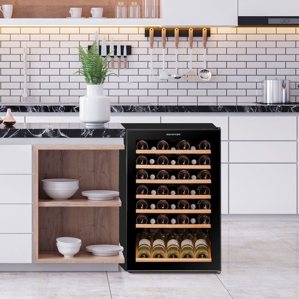 Dunavox DXFH 48 130 vrijstaand wijnkast afbeelding 5