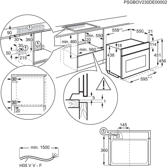 Electrolux KVLBE08GH inbouw magnetron afbeelding 5