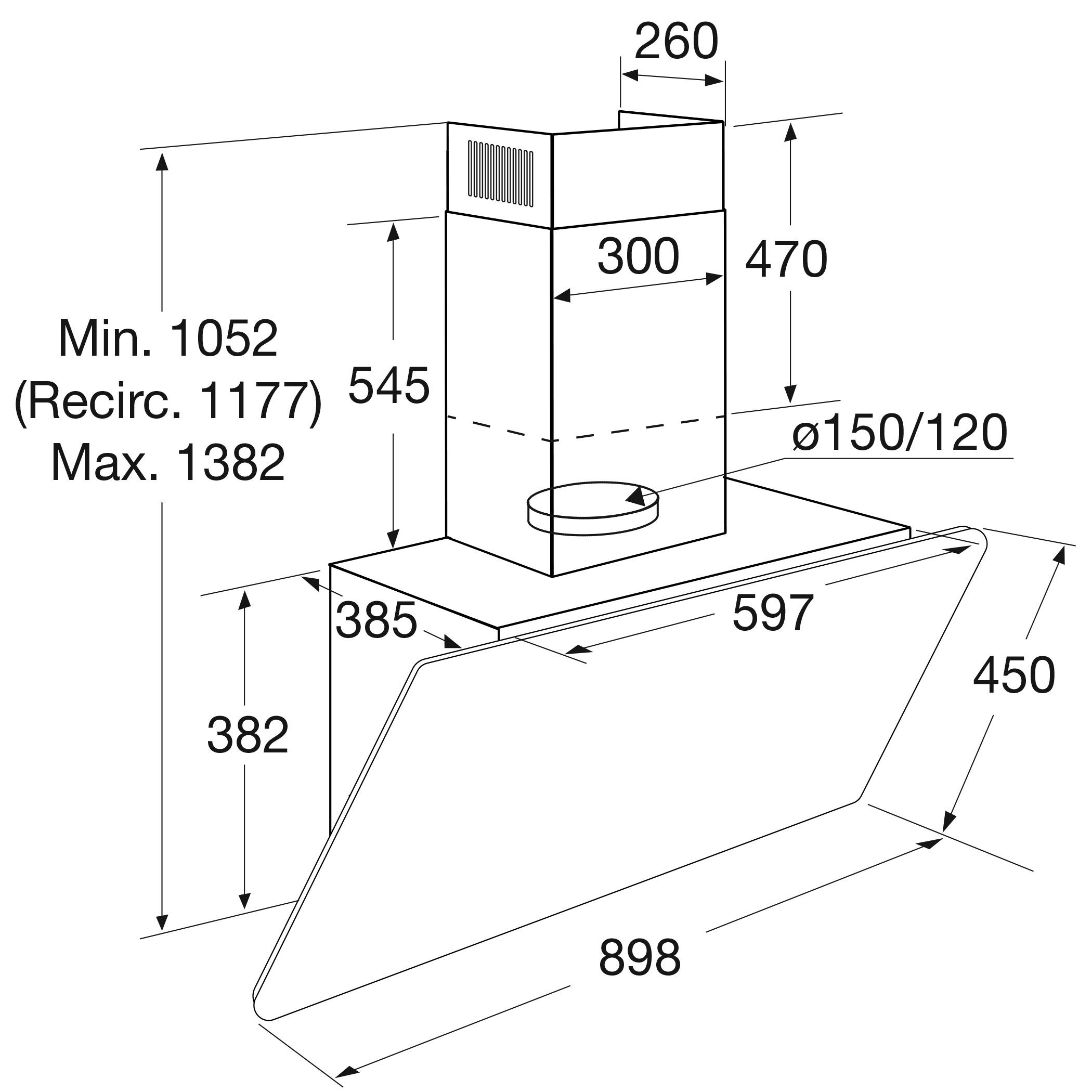 Etna AD690ZT  afzuigkap afbeelding 5