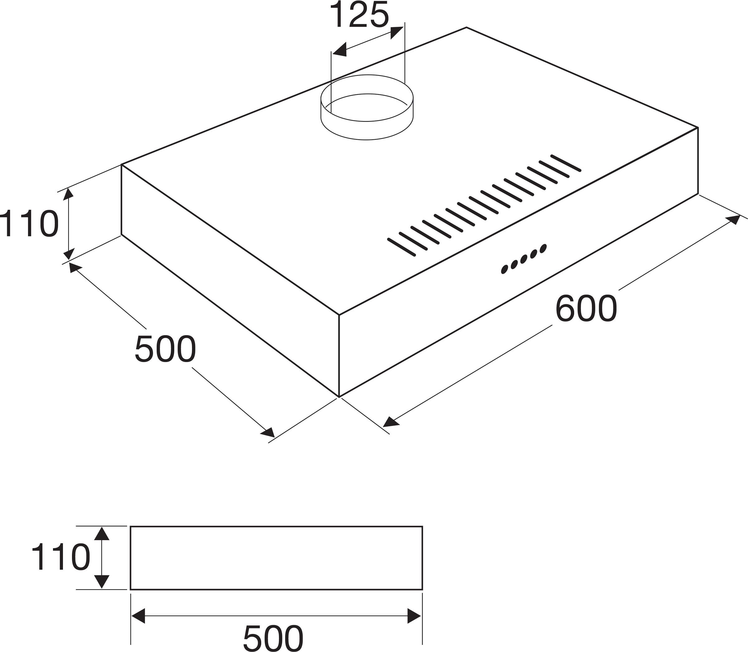 Etna AO960ZT  afzuigkap afbeelding 5