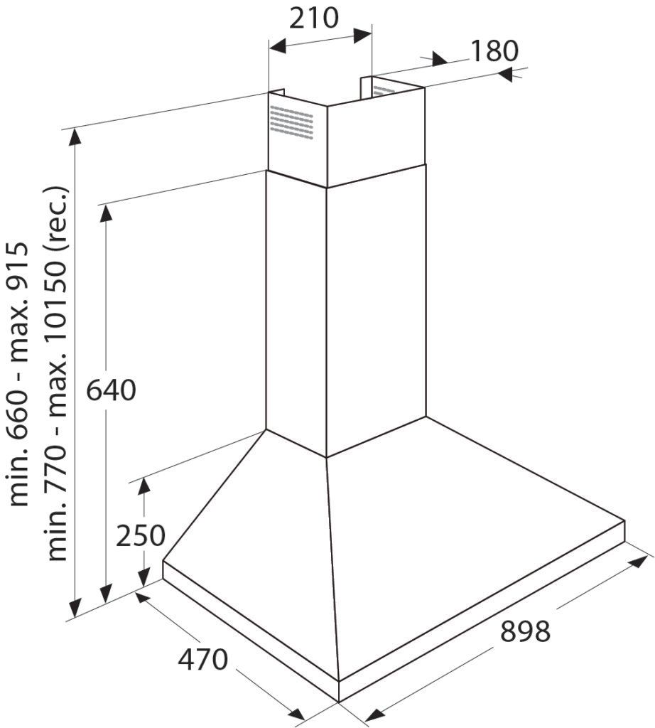 Etna afzuigkap  AP590ZT afbeelding 4