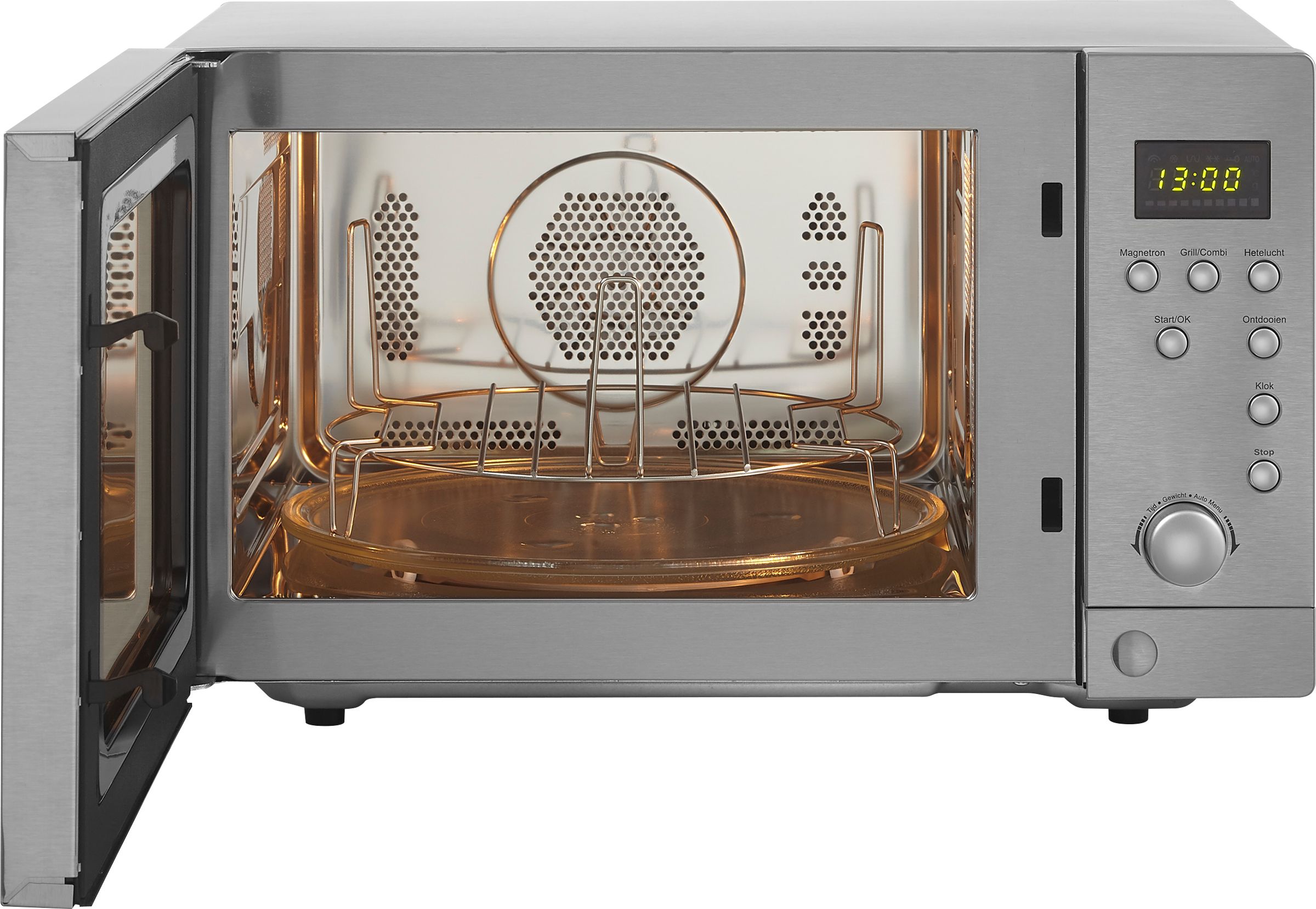 Etna magnetron vrijstaand ECM243RVS afbeelding 4