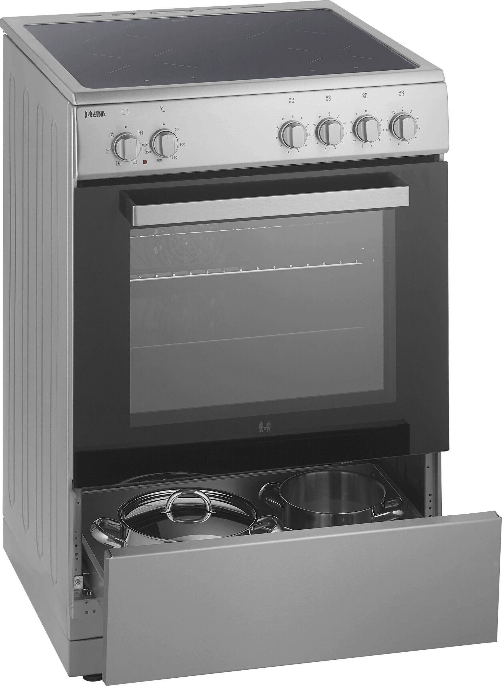 Etna fornuis FIV560RVS afbeelding 3