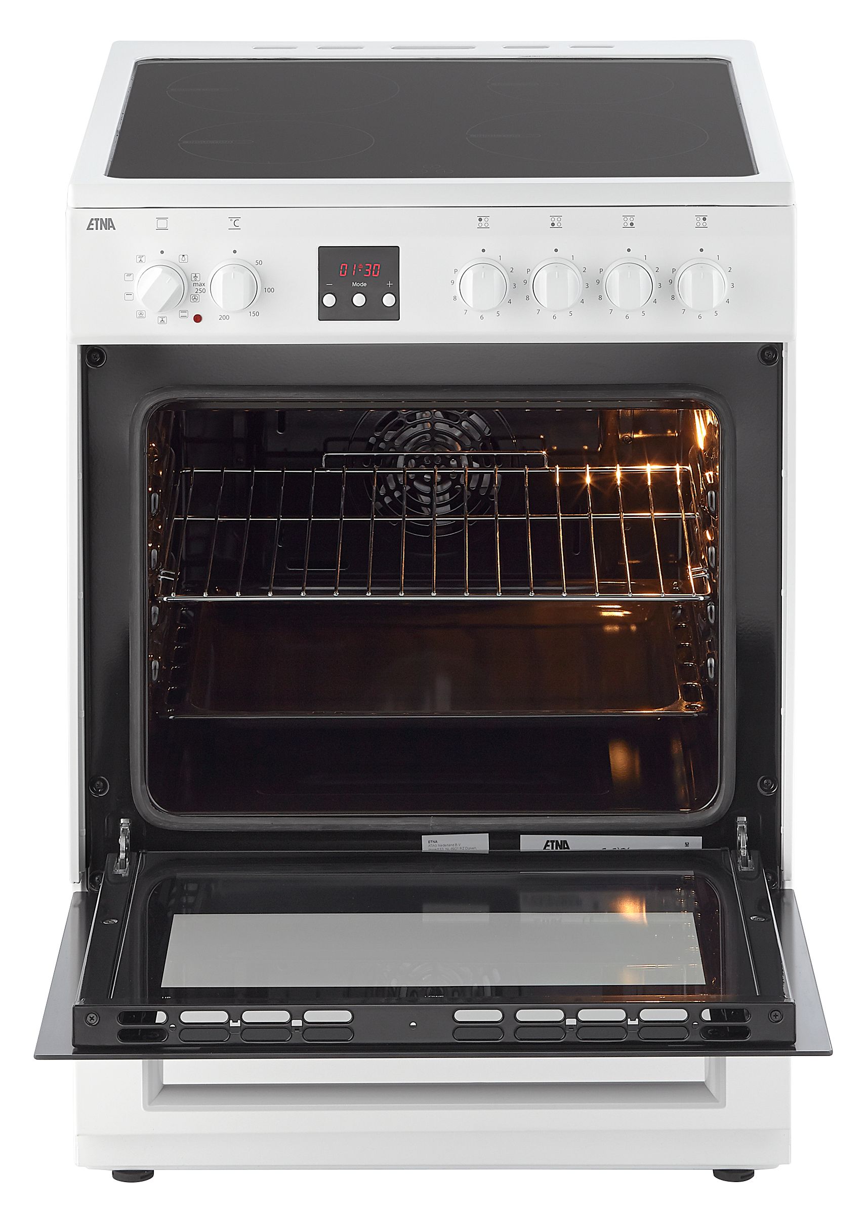 Etna FIV760WIT  fornuis afbeelding 5