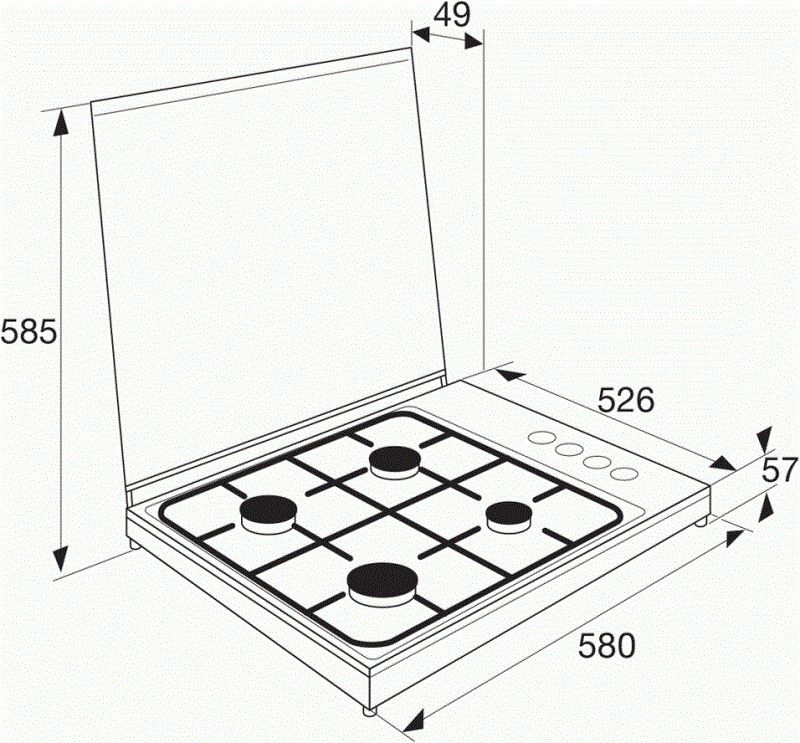 KGV358RVS Etna afbeelding 2