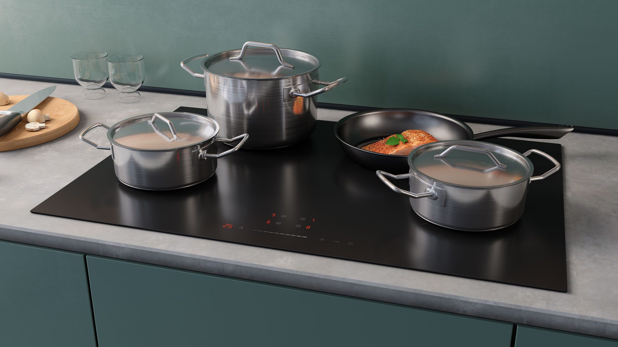 Etna kookplaat inbouw KI377ZT afbeelding 4