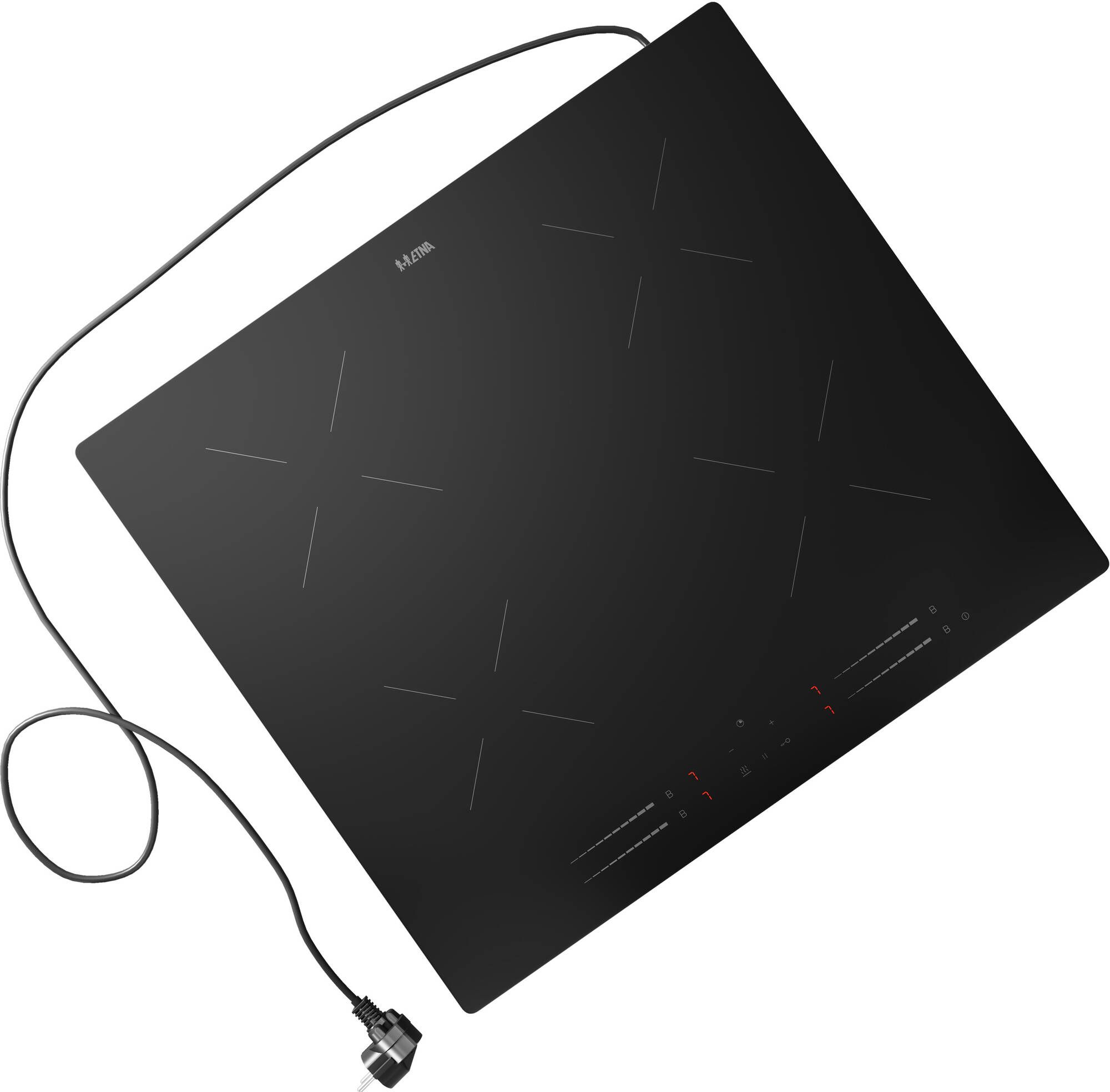 Etna KIV364RVS vrijstaand kookplaat afbeelding 5