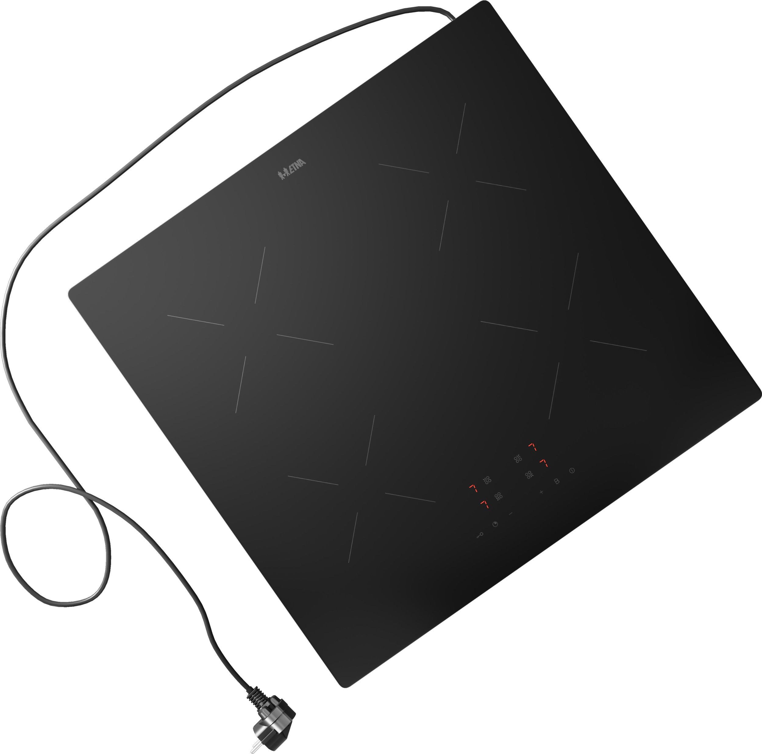 Etna KIV454RVS vrijstaand kookplaat afbeelding 5