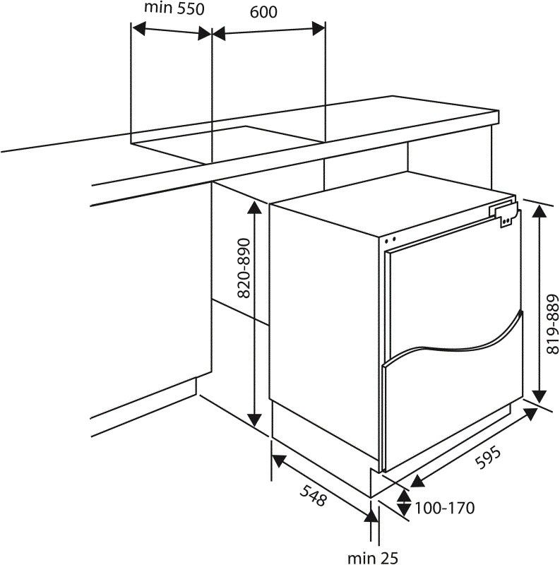 Etna koelkast KVO482 afbeelding 3