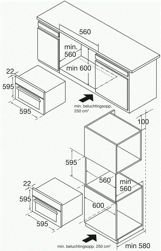 Etna oven inbouw OM270ZT afbeelding 4
