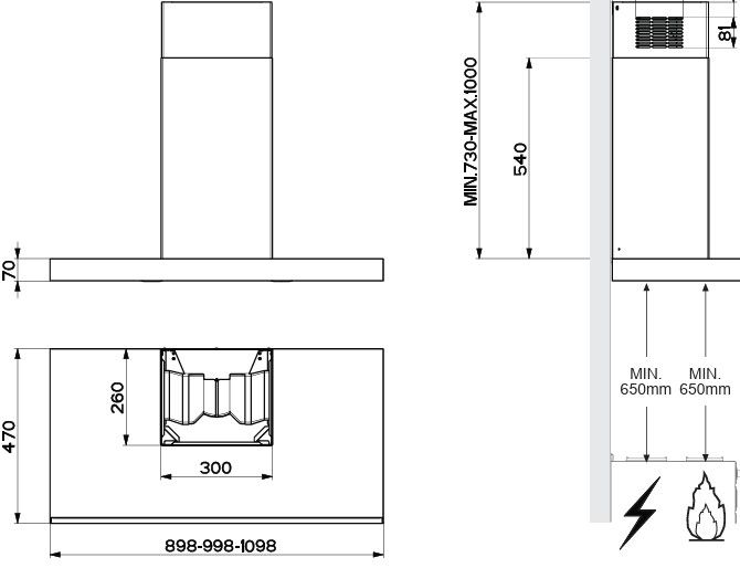 UNBHDS90WH/ Falcon afbeelding 2