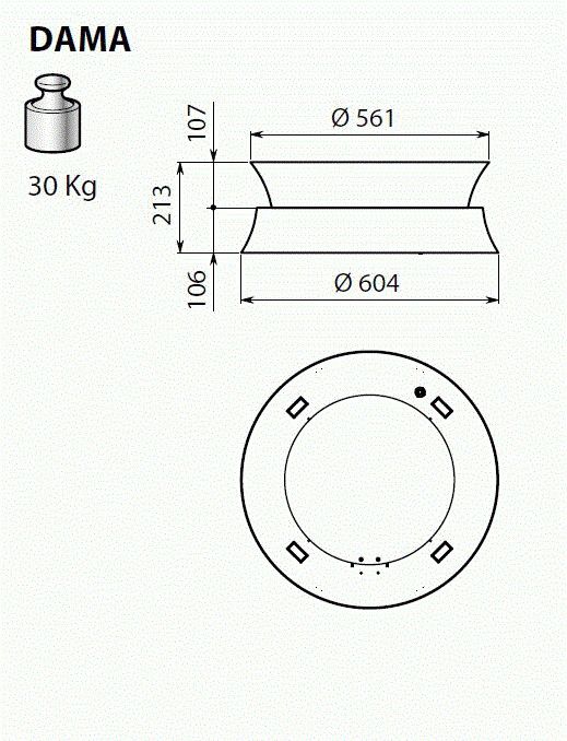 DAMA60K Falmec afbeelding 2