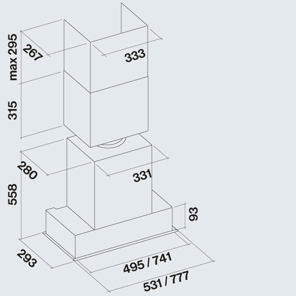 Falmec afzuigkap GRINCPLUS50N afbeelding 3
