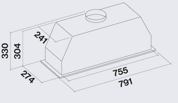 Falmec afzuigkap GRINCPLUS80P afbeelding 3