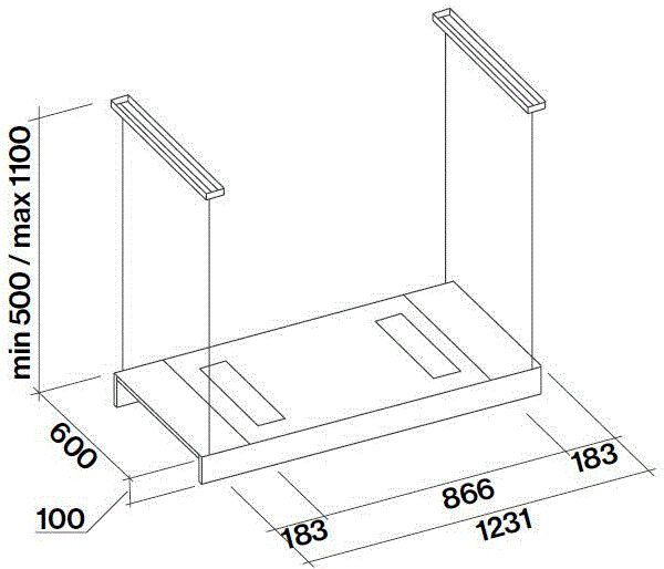 LIGHT120BL Falmec afbeelding 2