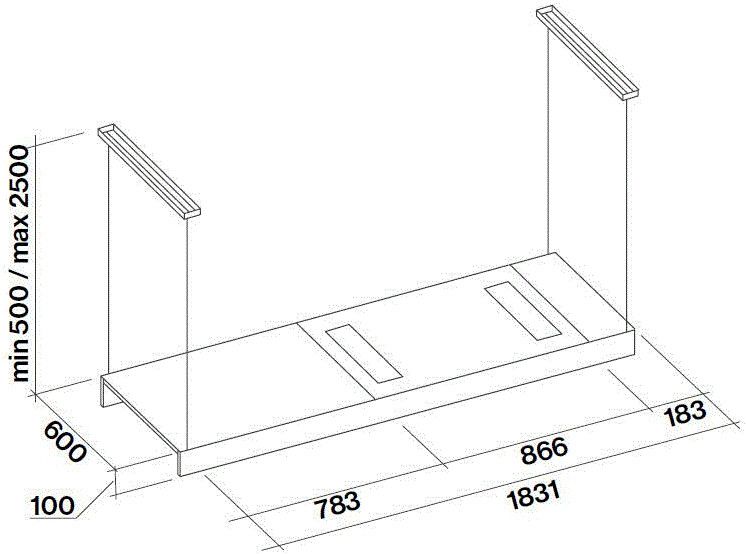 LIGHT180BL Falmec afbeelding 2