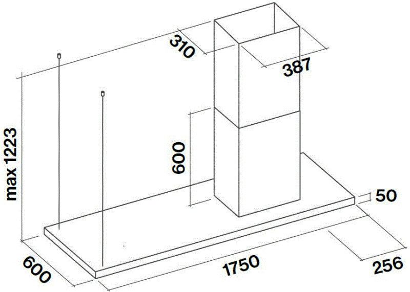 LUMEN175NR Falmec afbeelding 2
