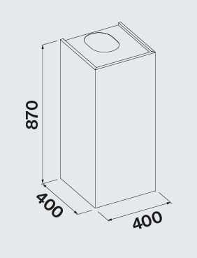 Falmec afzuigkap MIRAPLUS40W1 afbeelding 3