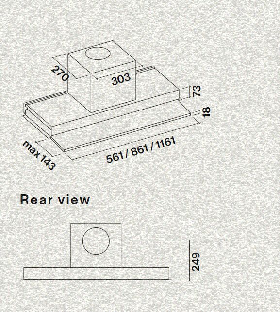 MOVE90W Falmec afbeelding 2