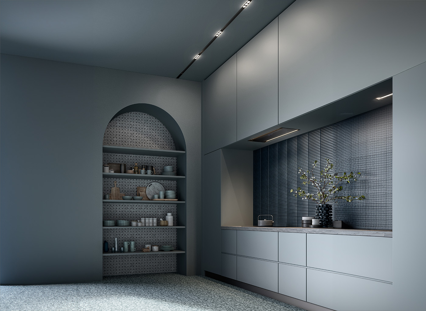 Falmec PARALLEL70BL  afzuigkap afbeelding 5