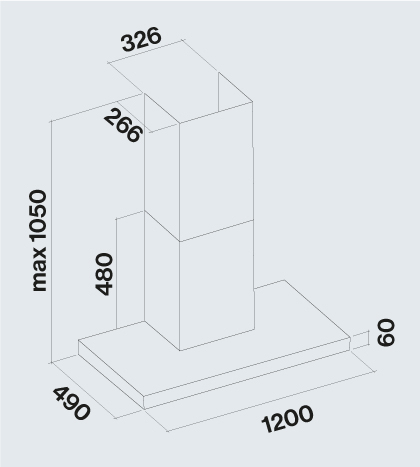 PLANEPLUS120W3W Falmec afbeelding 2