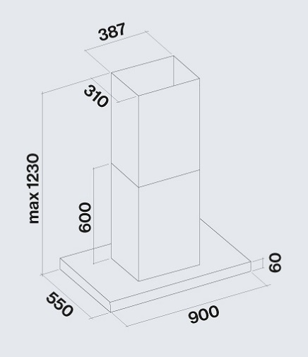 PLANEPLUS90E3N Falmec afbeelding 2