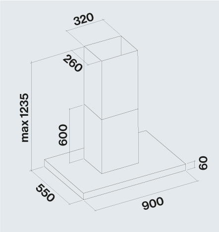 PLANEPLUS90E3W Falmec afbeelding 2