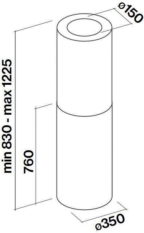 POLAR35EX Falmec afbeelding 2