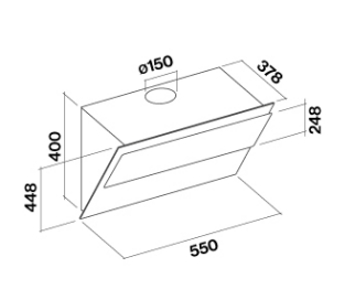 Falmec afzuigkap  VERSO55BLE afbeelding 4