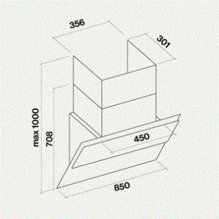 VERSO85BLN Falmec afbeelding 2