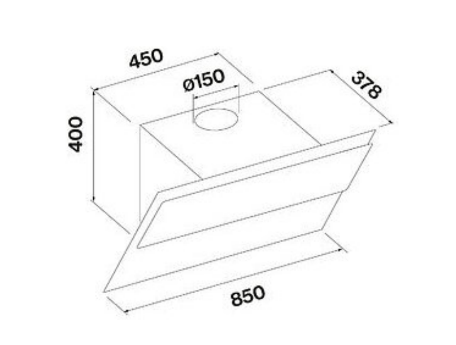VERSO85G/1 Falmec afbeelding 2