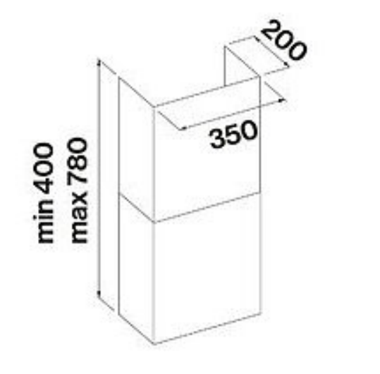 Falmec VERSO85G/1  afzuigkap afbeelding 5