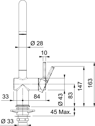Franke 1150653395  keukenkraan afbeelding 5
