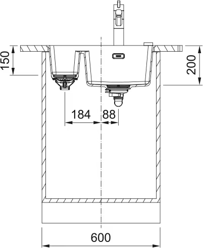 Franke spoelbak 1350697379 afbeelding 3