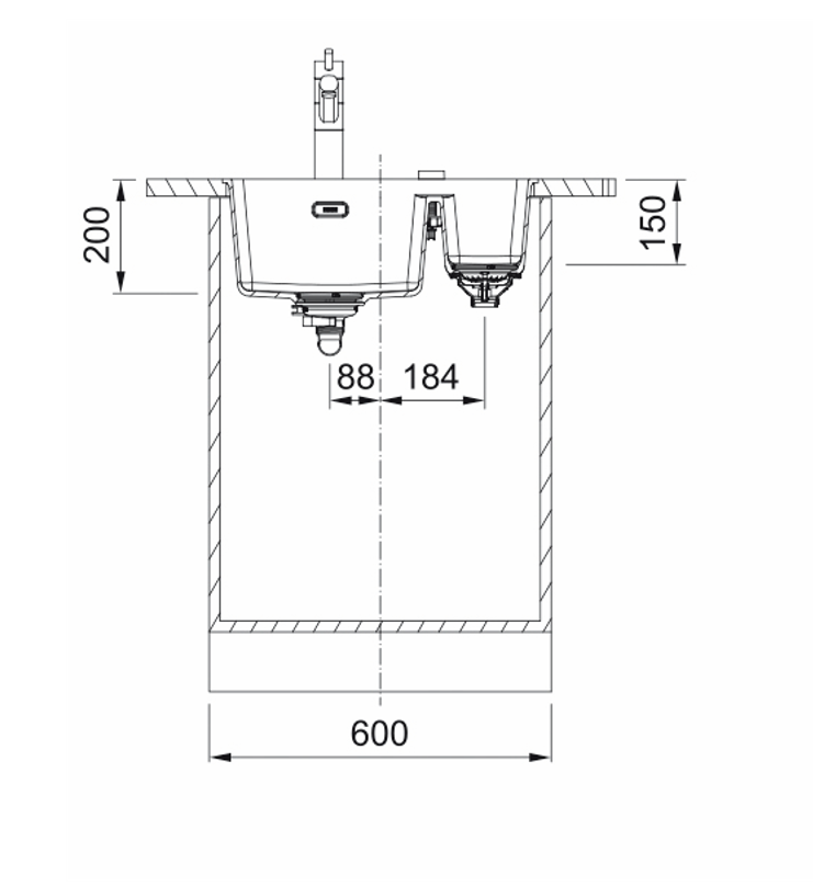 Franke spoelbak 1350697384 afbeelding 3