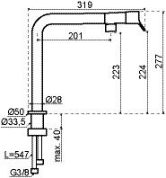 Su & Giu 251232 Gessi afbeelding 2