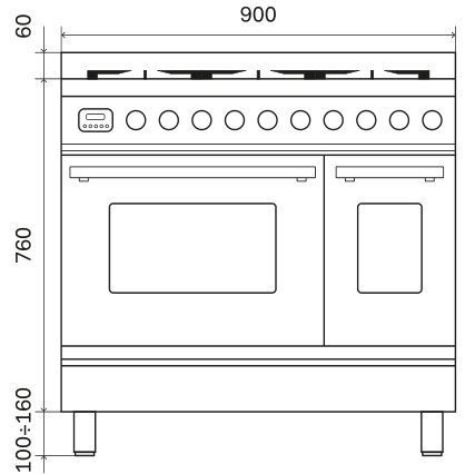 LDBI09WM3/MG ILVE afbeelding 2