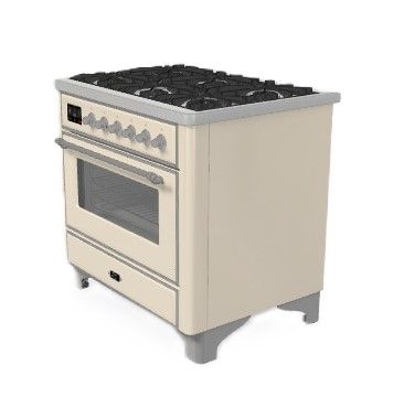 ILVE fornuis  M096DNE3/AWC afbeelding 4