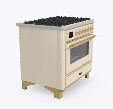 ILVE fornuis M096DNE3/AWG afbeelding 3