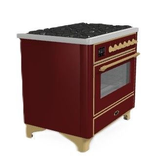 ILVE fornuis M096DNE3/BUG afbeelding 3