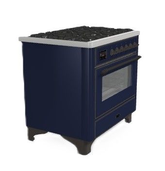 ILVE fornuis M096DNE3/MBB afbeelding 3