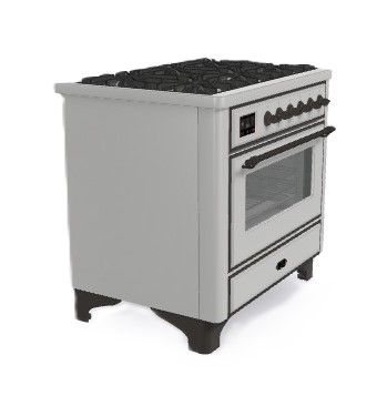 ILVE fornuis M096DNE3/SSB afbeelding 3