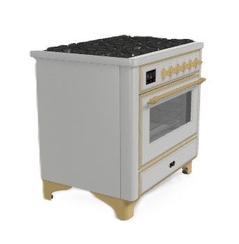 ILVE fornuis M096DNE3/SSG afbeelding 3