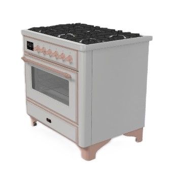 ILVE fornuis  M096DNE3/SSP afbeelding 4