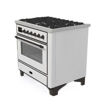 ILVE fornuis  M096DNE3/WHB afbeelding 4