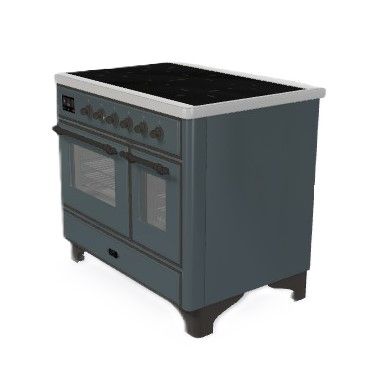 ILVE fornuis  MDI106NE3/BGB afbeelding 4