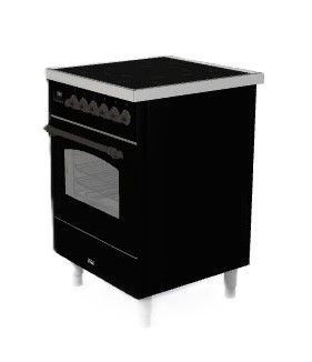 ILVE fornuis  PI064NE3/BKB afbeelding 4