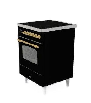 ILVE fornuis  PI064NE3/BKG afbeelding 4